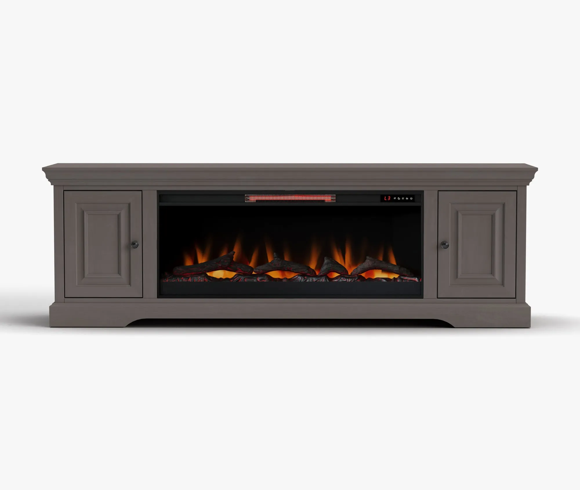 78" Charleston Fireplace TV Stand