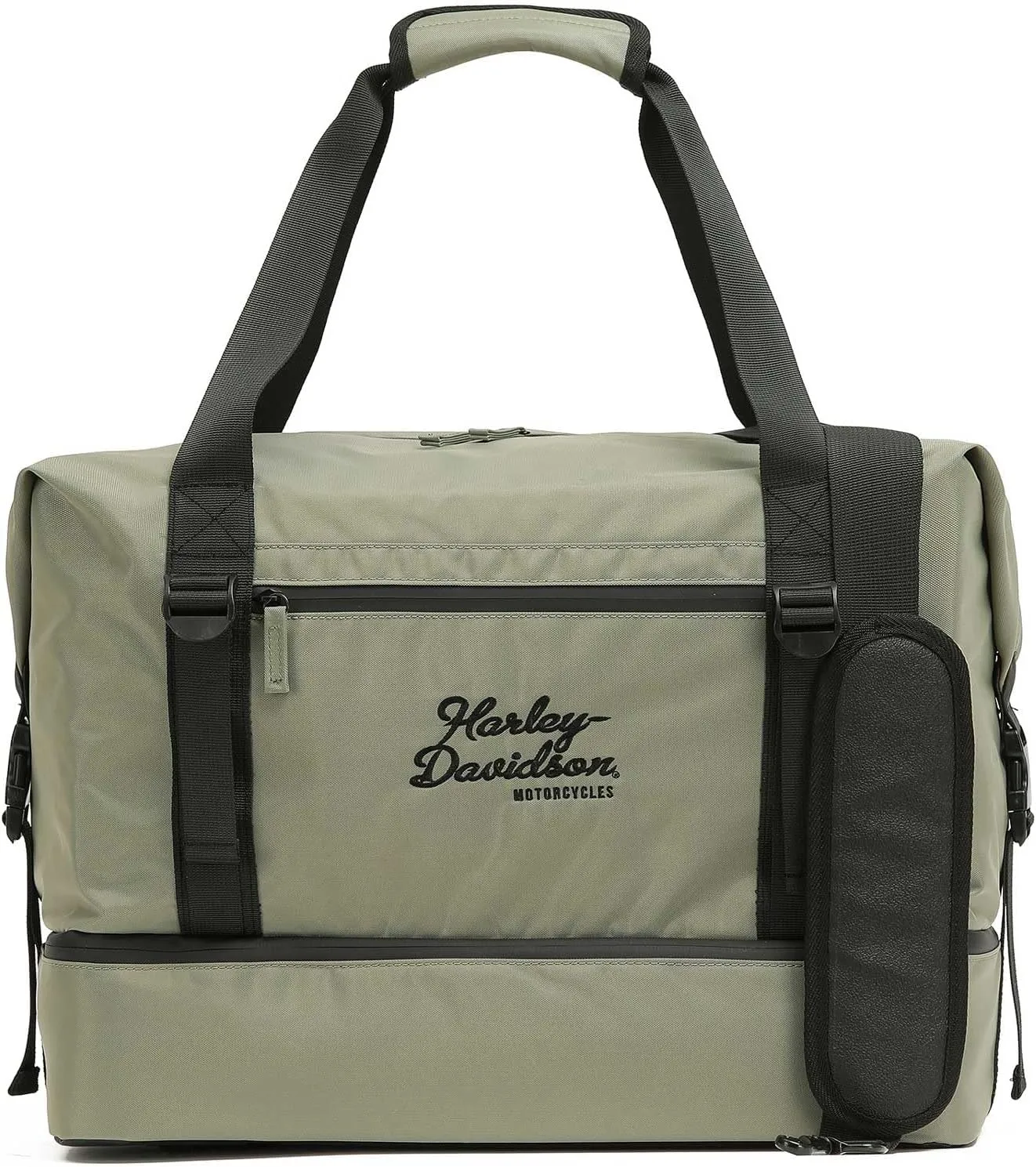 Harley-Davidson Women's Black Opal Weekender/Overnight Duffel Bag  Moss Green