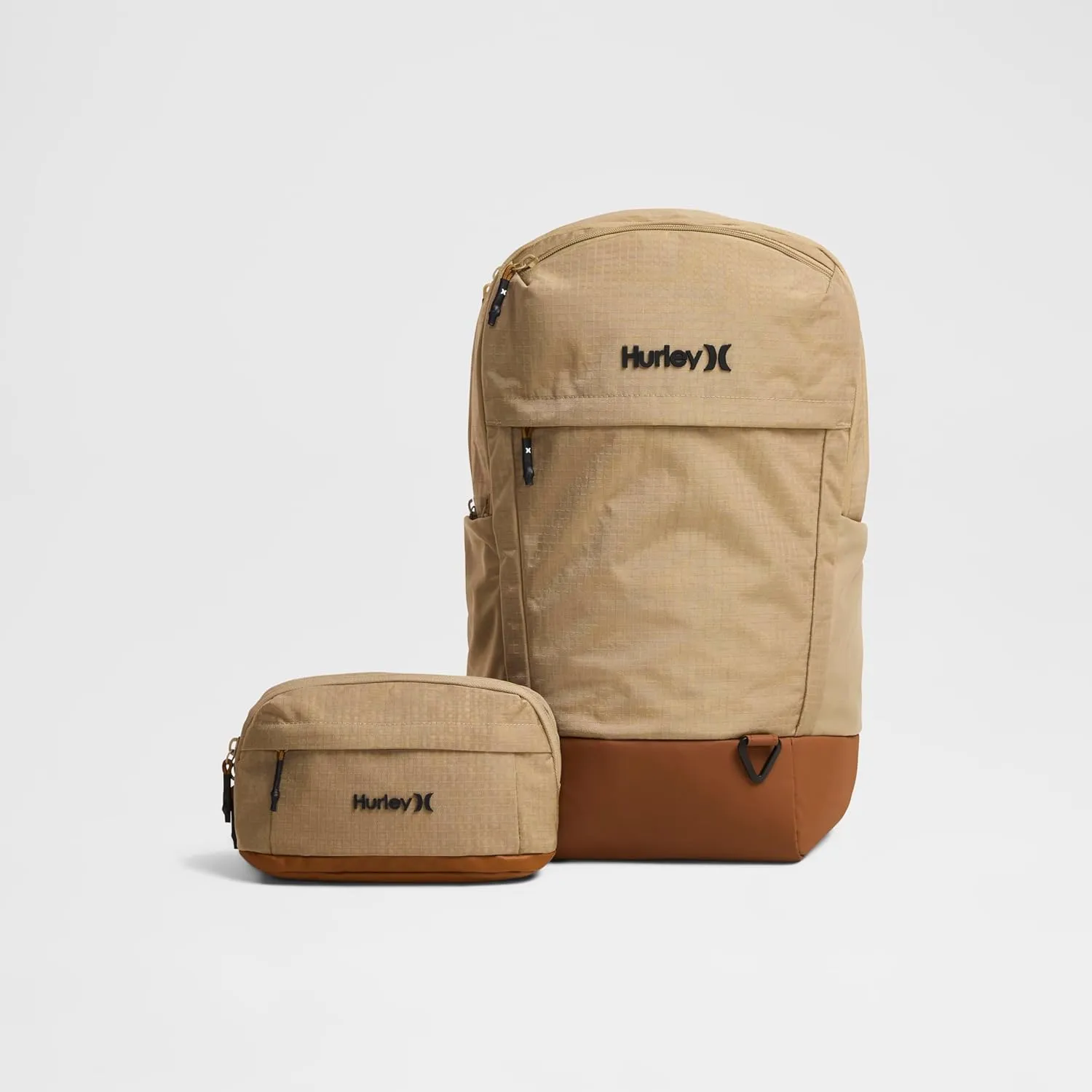 Hurley Mens Classic Backpack, Khaki, One Size