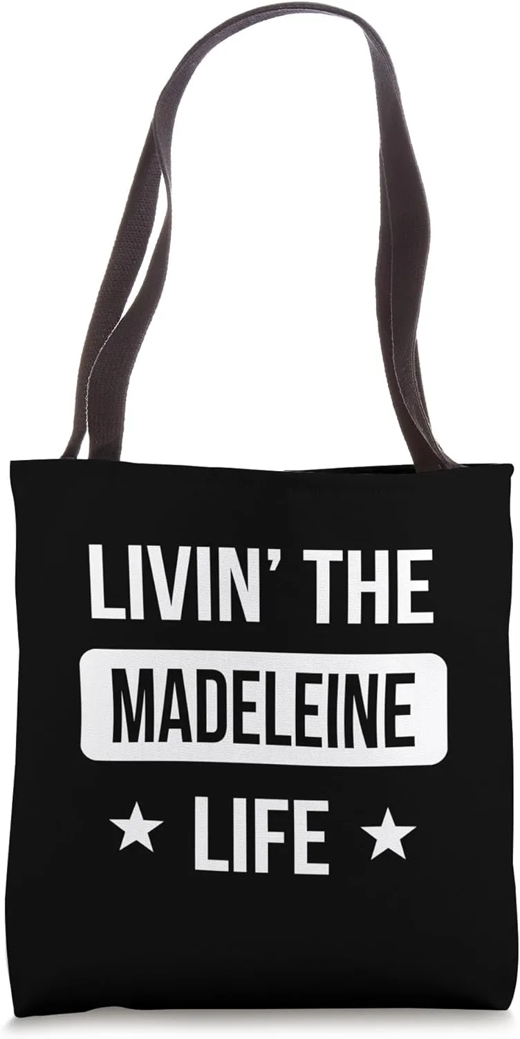 Livin' The Madeleine Life Family Reunion Squad First Last Na Tote Bag