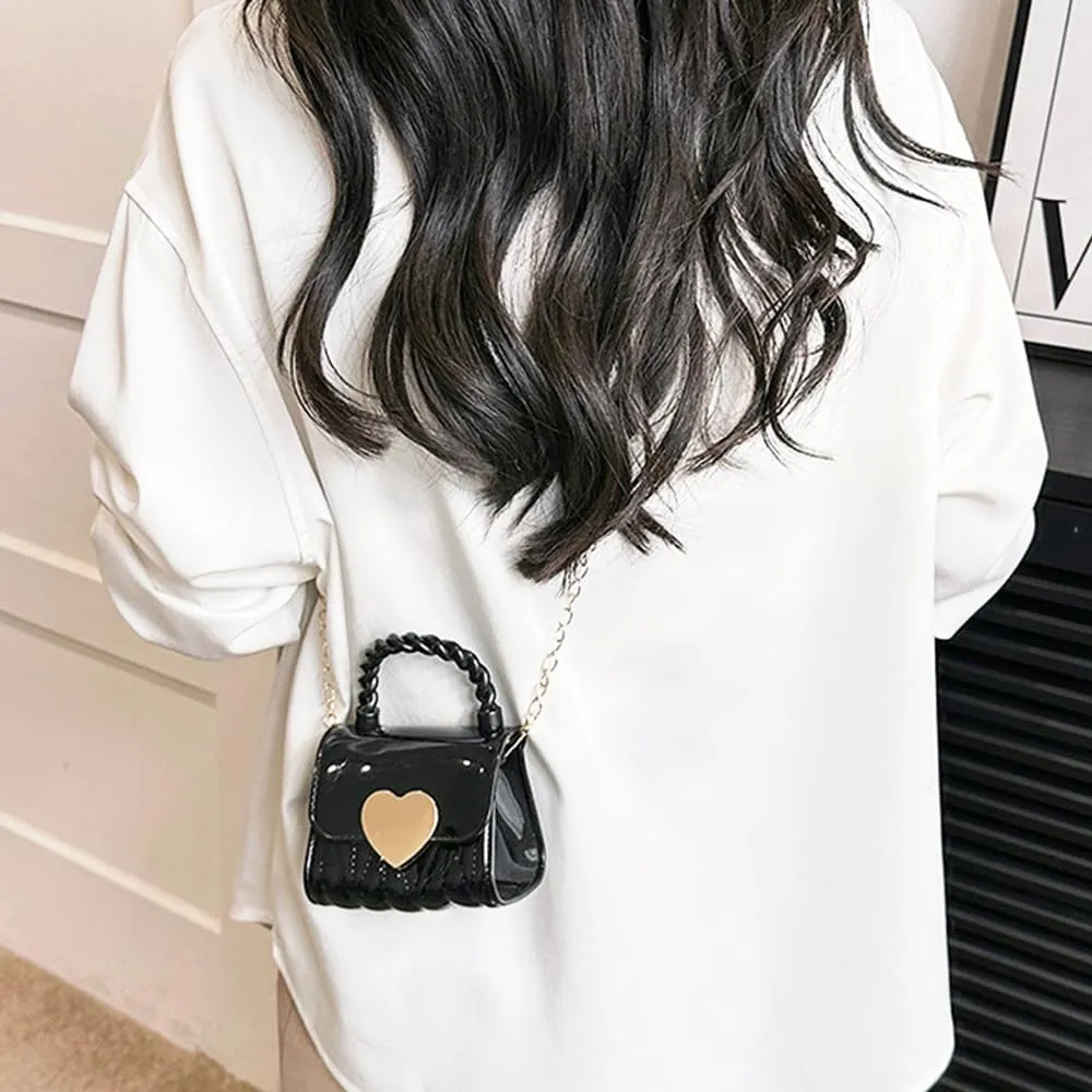 Mini Purse for Toddler Girls Crossbody Cute Princess Handbags Shoulder Bag for Toddler Little Girl