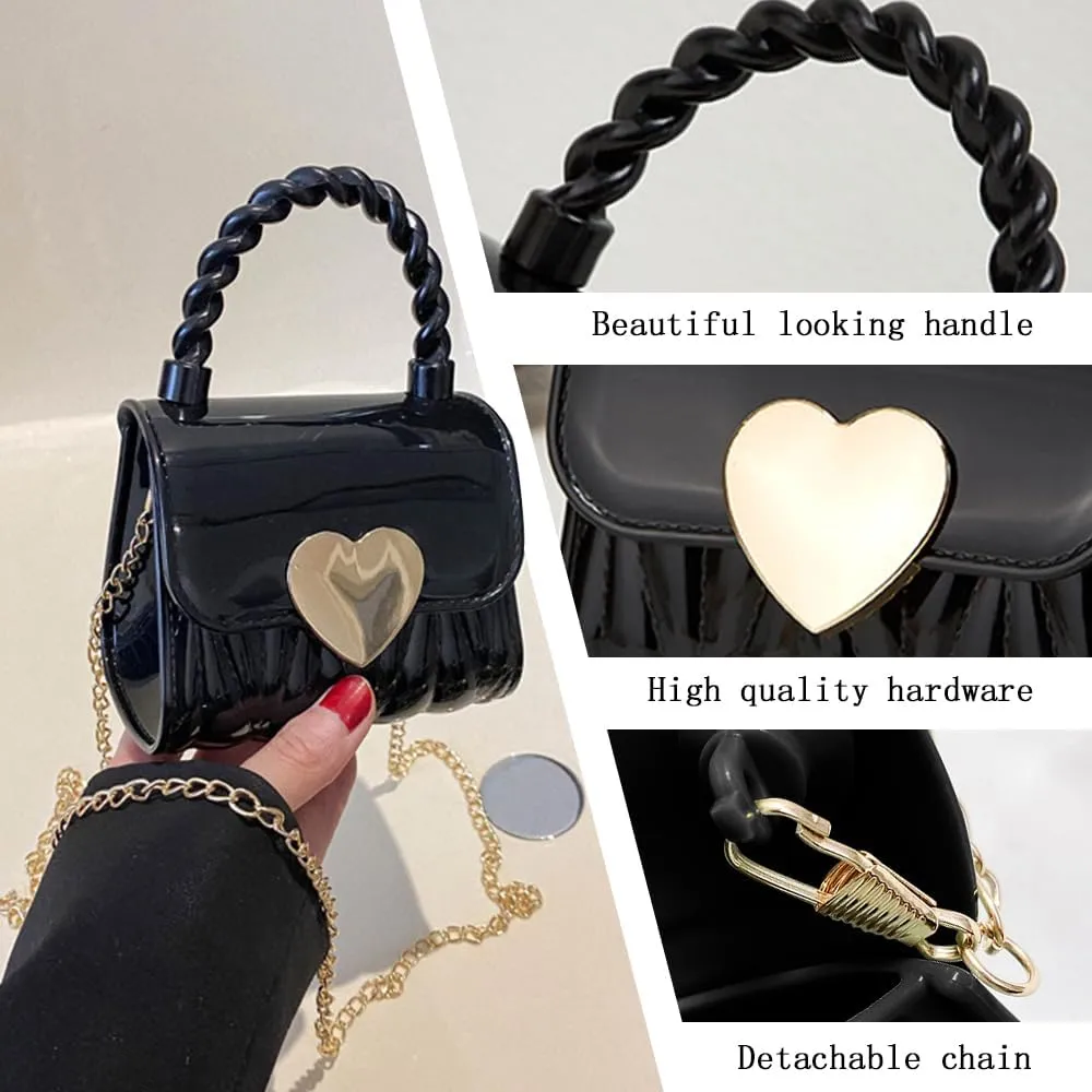 Mini Purse for Toddler Girls Crossbody Cute Princess Handbags Shoulder Bag for Toddler Little Girl