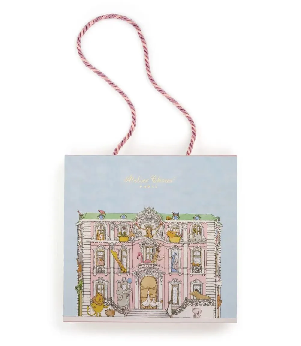 White Le Gateau Swaddle with Gift Box