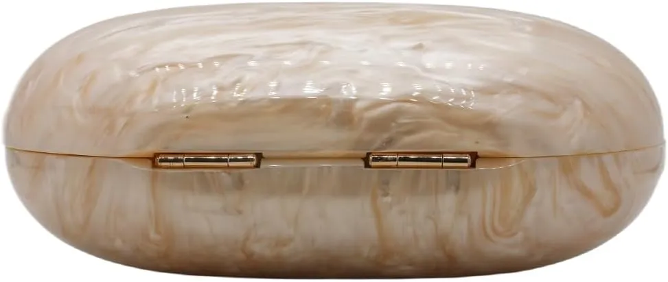 Women Acrylic Clutch Purse Marble Evening Bag Glitter Acrylic Shoulder Handbag Wedding Party Prom Trendy Purse