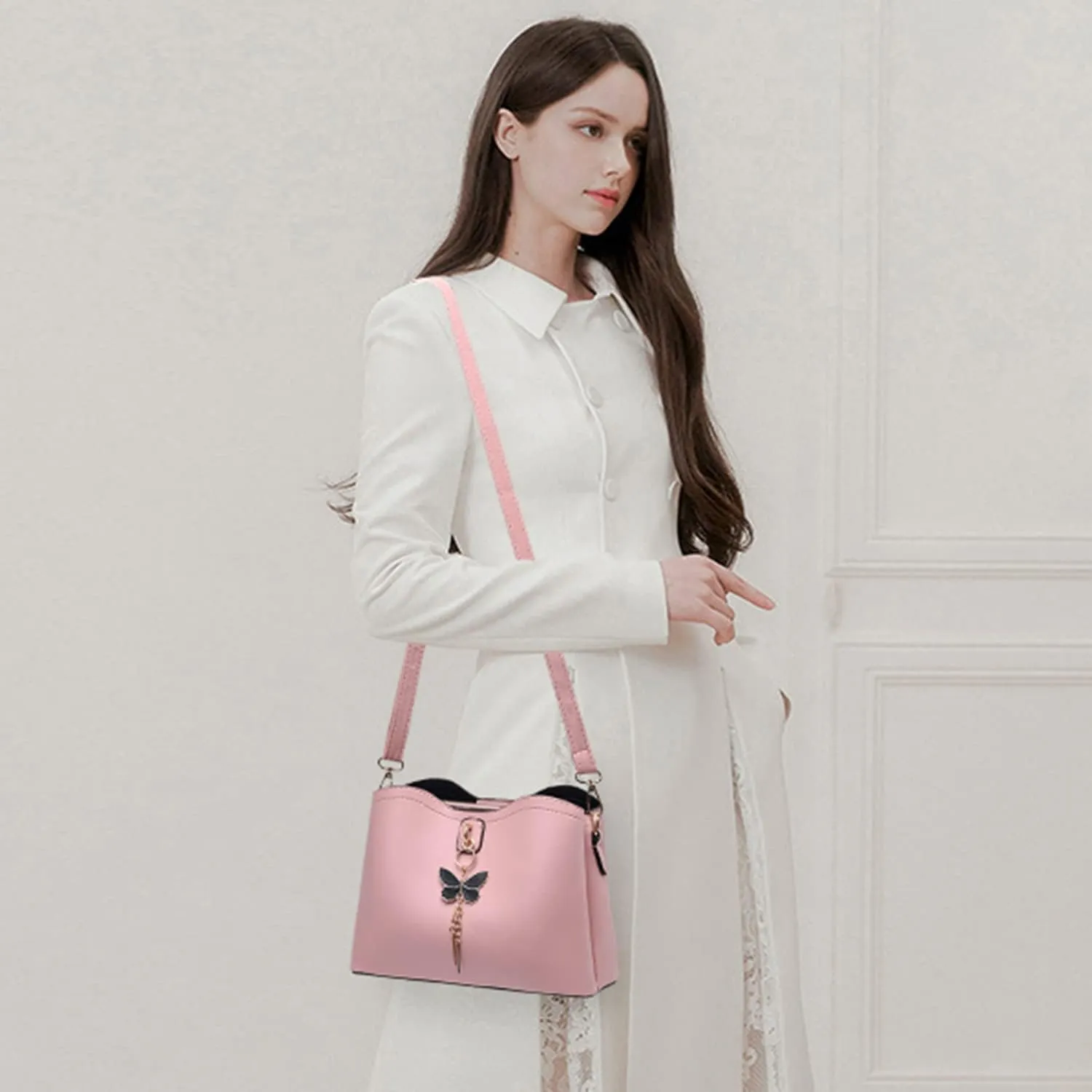 Xiaoyu Small Crossbody Bags for Women Fashion Purses for Teenage Girls Lightweight Handbags Shoulder Bag