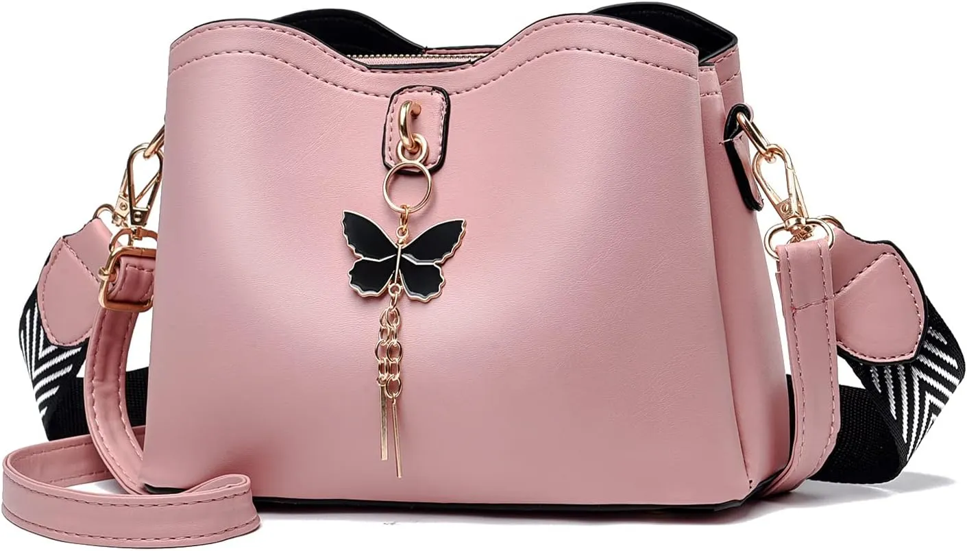Xiaoyu Small Crossbody Bags for Women Fashion Purses for Teenage Girls Lightweight Handbags Shoulder Bag